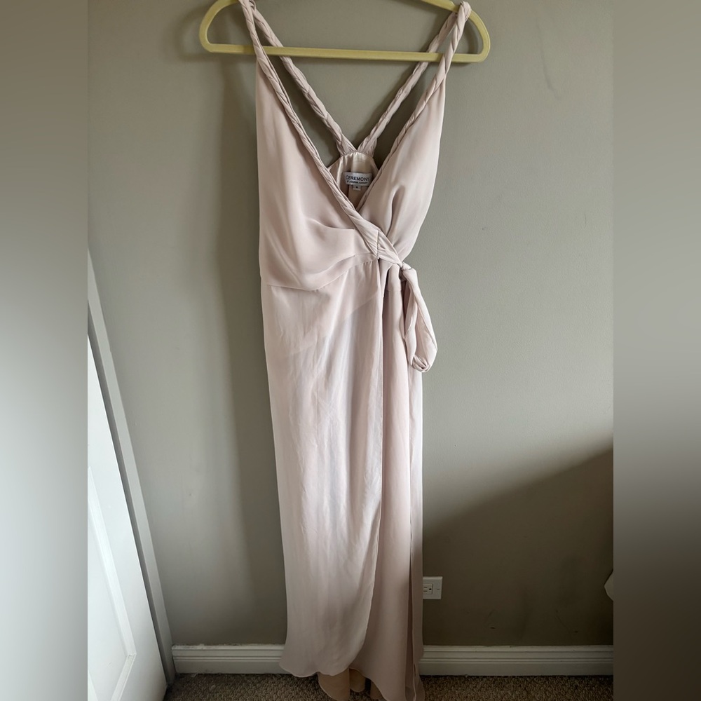 Joanna August- Side Tie, Double Lined Gown